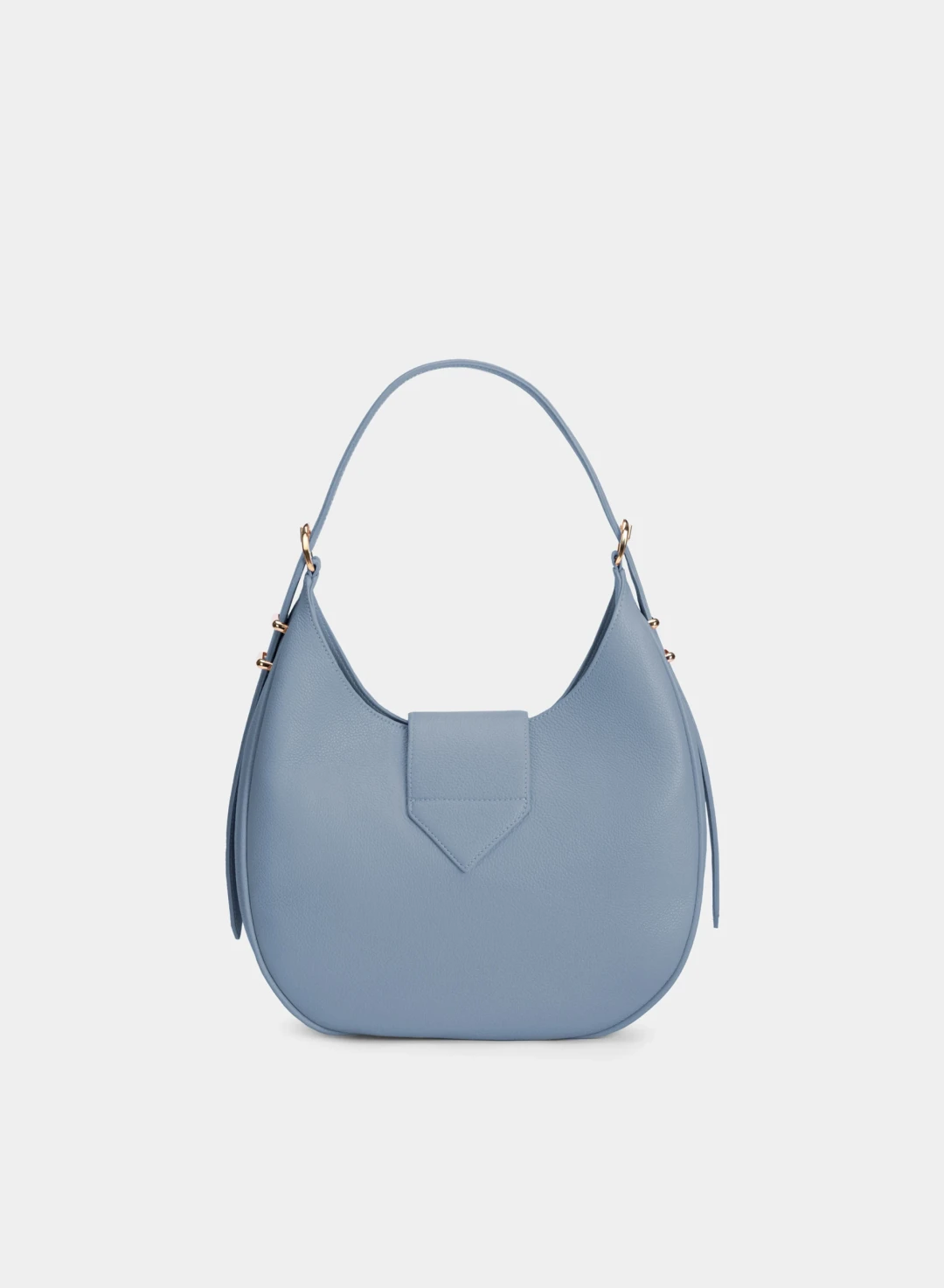 The 70's Bag  Satin Blue Limited